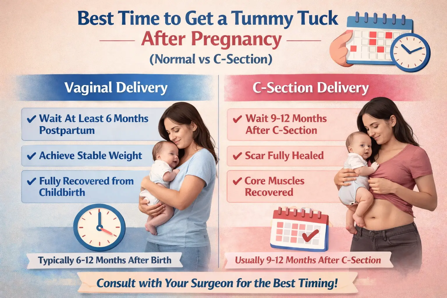 Tummy Tuck after pregnancy