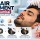 PRP hair treatment in Navi Mumbai showing scalp injections, platelet-rich plasma procedure steps, and hair follicle stimulation.